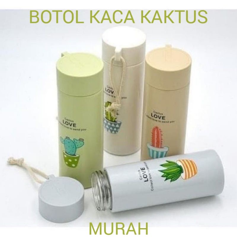 B ( B88 ) BOTOL KACA KAKTUS + TANPA DUS GROSIR / KWALITAS TERBAIK
