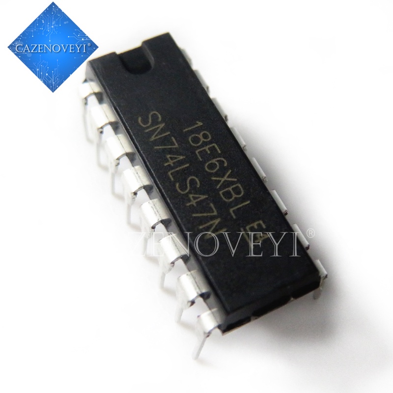 10pcs Ic Sn74Ls47N Sn74Ls47 74ls47n 74ls47 Dip-16