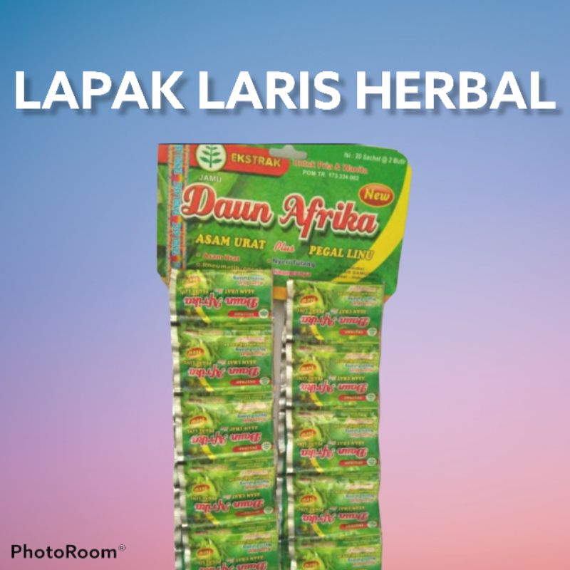 

kapsul daun Afrika