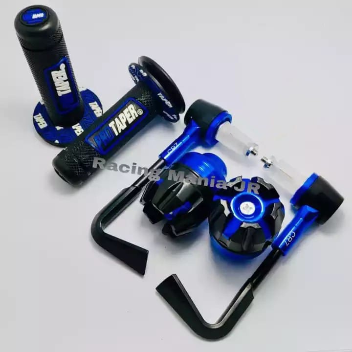 Paket 3 Item Proguard L Plastik + Handgrip Protaper Donat + Jalu As Naga Roda Depan Universal