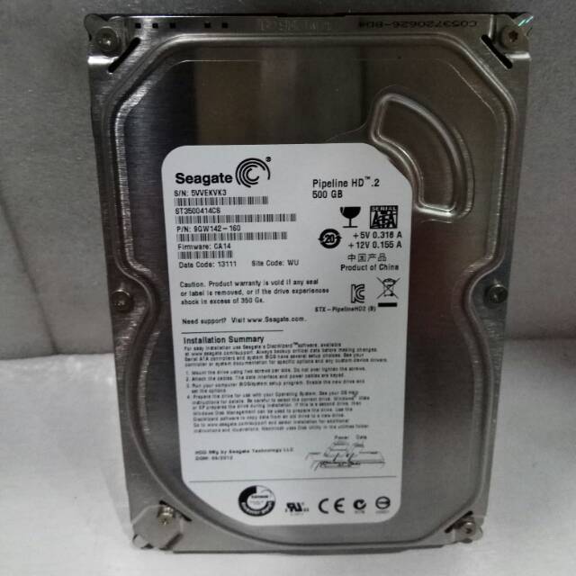 Hard Disk Internal 500 GB Seagate SATA