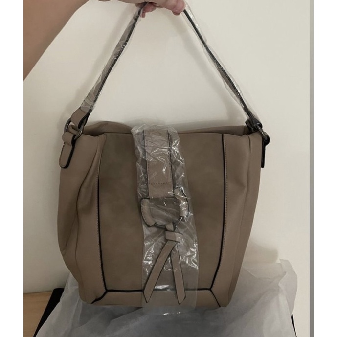 Berry Benka Hobo Leather Bag