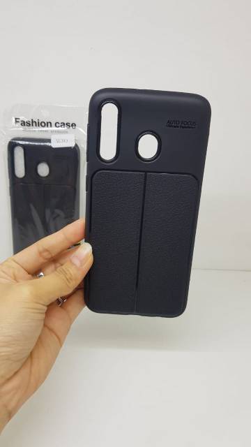 Auto Focus Samsung M30 6.4&quot; Leather Soft Case Samsung Galaxy M30 M305 Auto Fokus Samsung A40s M30