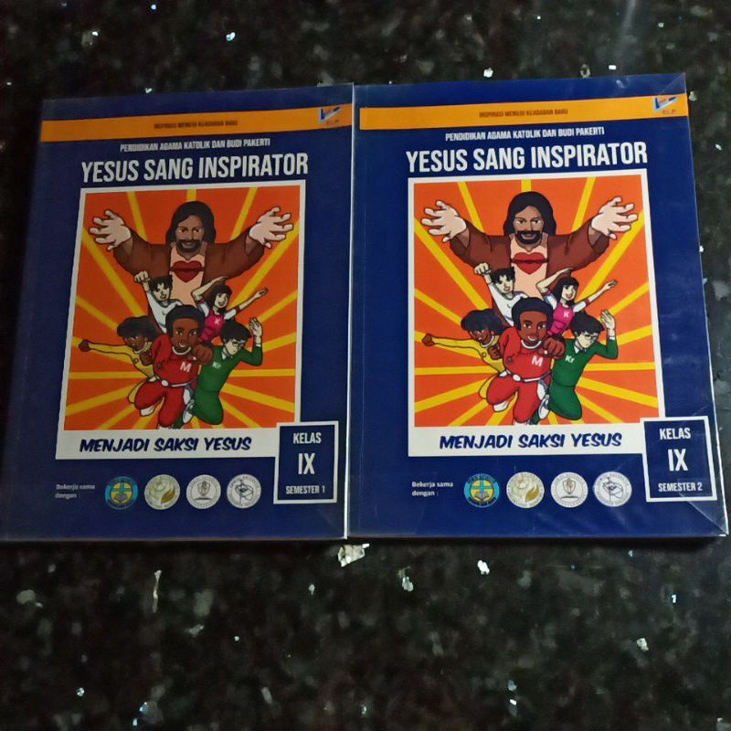 Buku Pendidikan Agama Katolik dan Budi Pakerti Yesus Sang Inspirator, kelas 9 IX Smp, Semester 1, Se