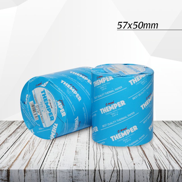 

Kertas Thermal Struk Kasir Ukuran 57x50 CORELESS THEMPER e-Print