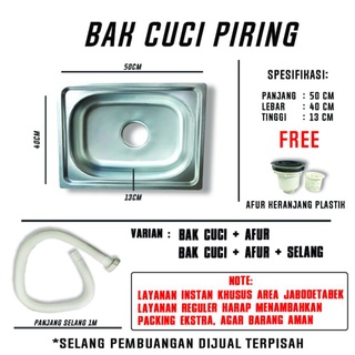 Jual BAK CUCI PIRING SINGLE / SINK CUCI PIRING / PROMO BAK CUCI PIRING