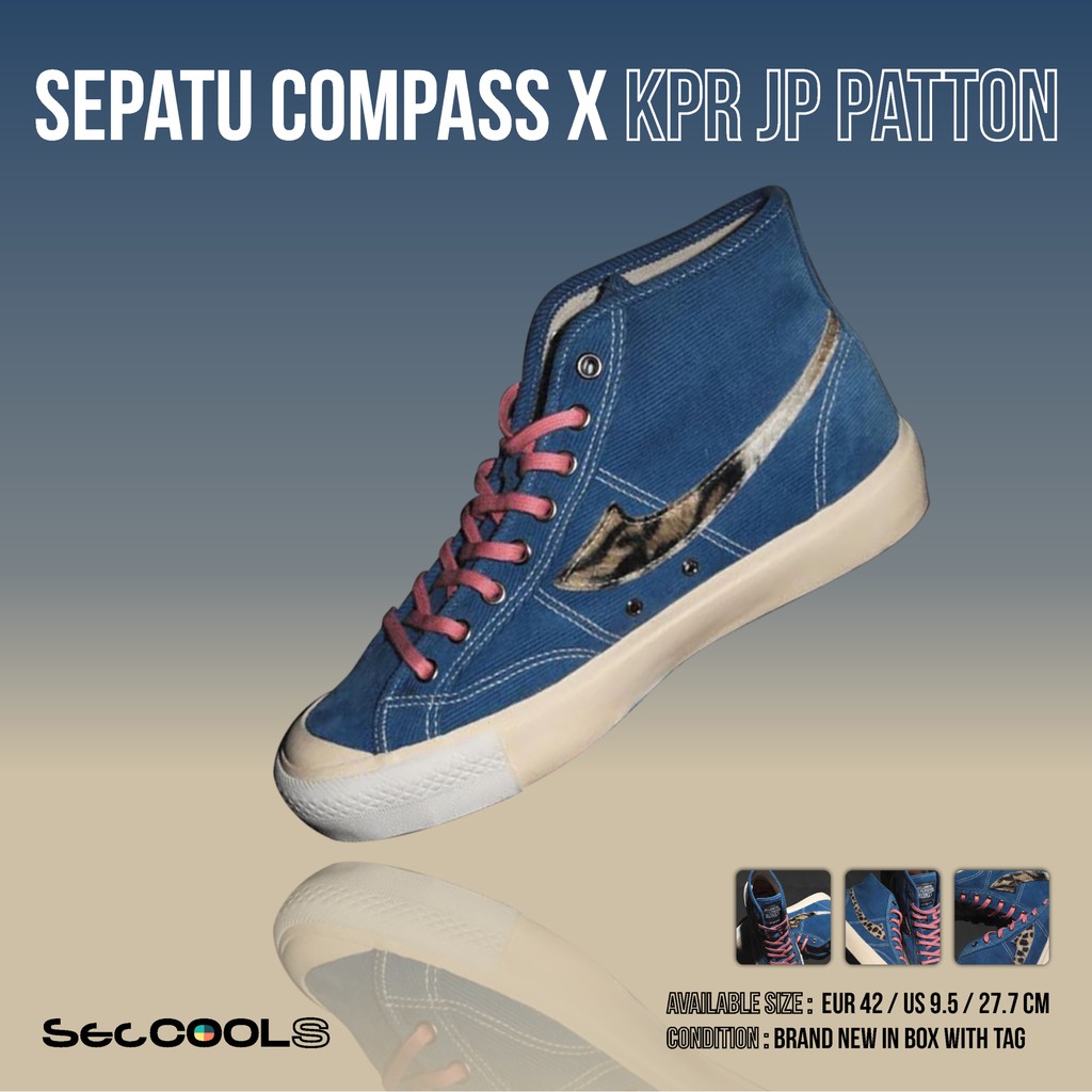 Sepatu Compass x Kelompok Penerbang Roket JP Patton