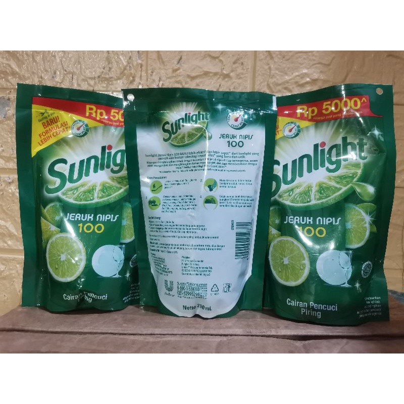 Sunlight 105ml x 6 PAKET HEMAT &amp; 210ml x 3