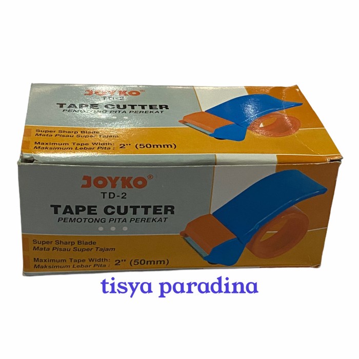 

Menakjubkan Tape Cutter /Dispenser Lakban Joyko Td 2 Gilaa!!!