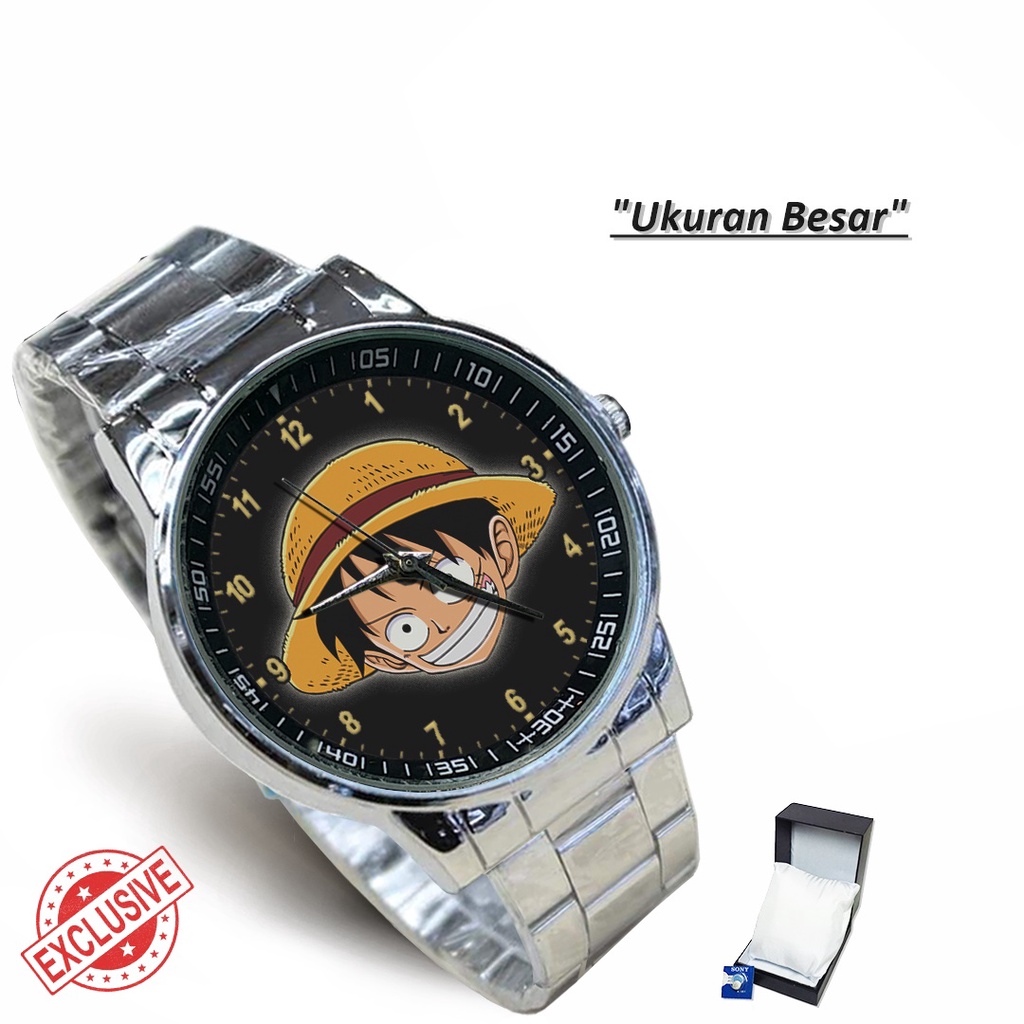 Jam Tangan Rantai Couple Anime ONE PIECE 02 (Special)