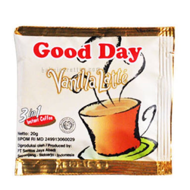 

GOOD DAY VANILLA LATE ( 10 pcs )
