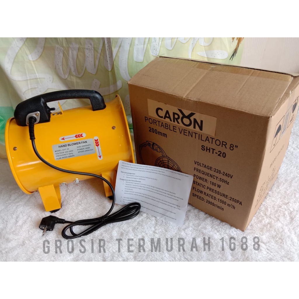 Portable Ventilator / Blower/8 inch
