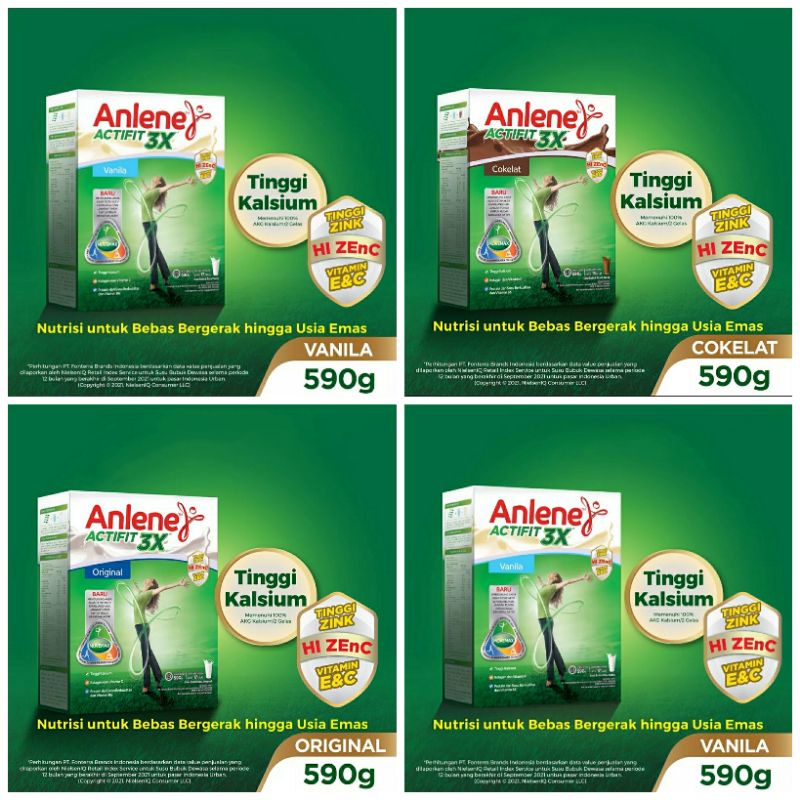 

✨NAZILLA✨ (Exp 2025) PROMO TERMURAH!!! ANLENE Actifit 590gr