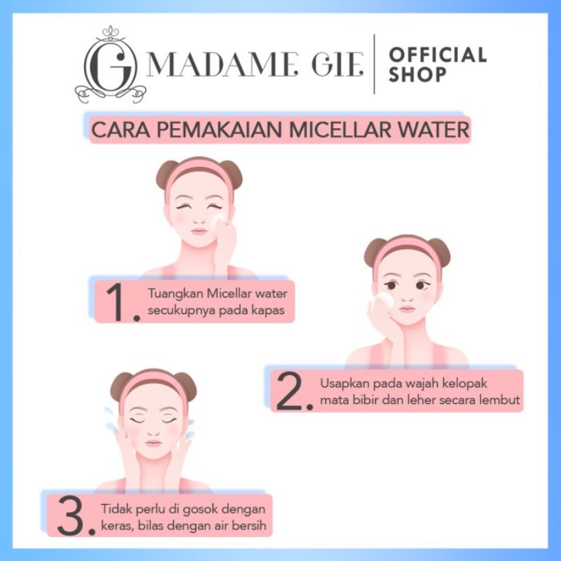 Madame Gie Madame Wipe Me Out Micellar Water 80ml