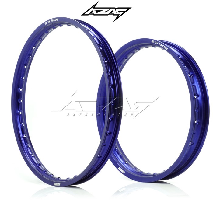 Velg Trail TK Racing 18 21 Biru Velk KLX 150 Dtracker CRF WR