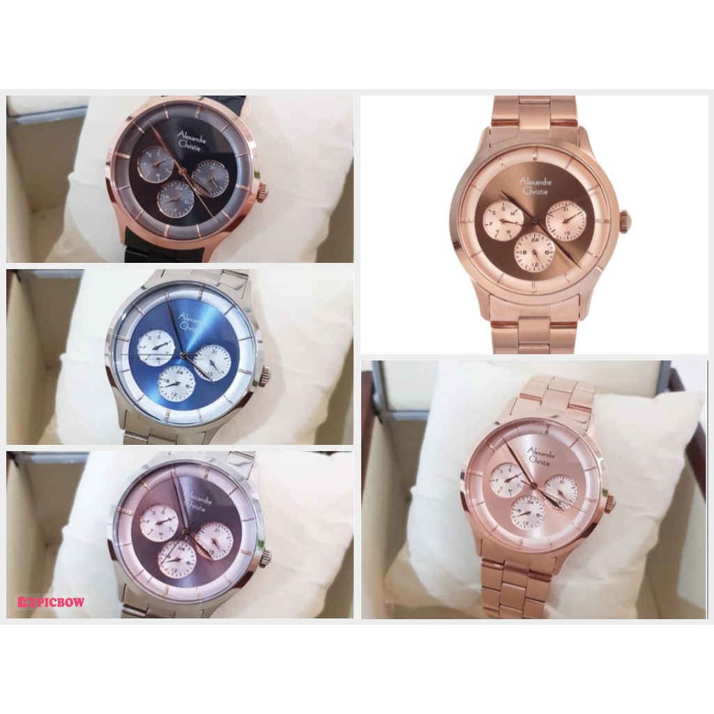 TERBARU JAM TANGAN WANITA ALEXANDRE CHRISTIE  AC2889 / AC 2889 BF ORIGINAL GARANSI 1 THN FASHION