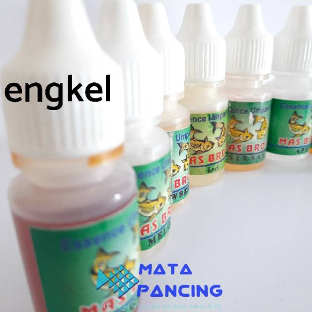 Umpan essen mas bro engkel 15ml untuk media lumut dan pelet