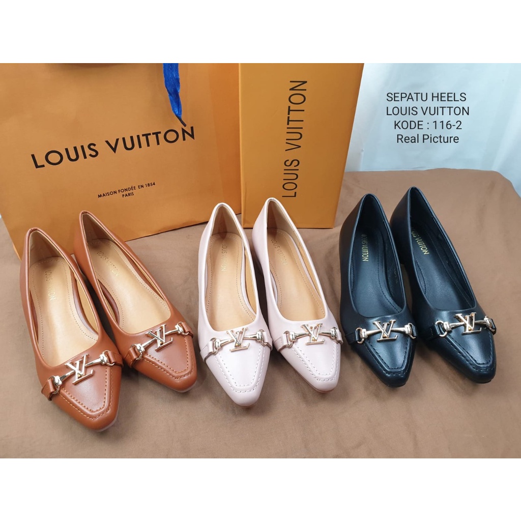 SEPATU KERJA WANITA LOW HEELS SHOES 116-2