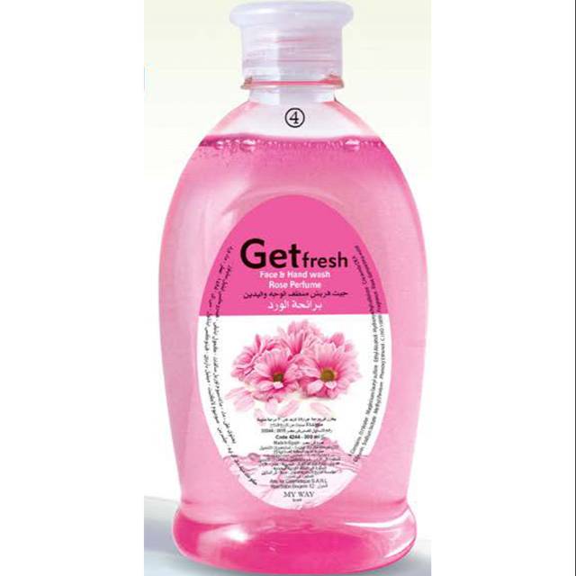 My Way Get fresh face wash Rose perfume