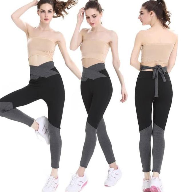 BEST SELLER Lengging Sport Tali Lilit 1068 AP211