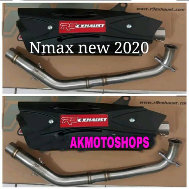 Knalpot R9 misano series yamaha new nmax 155 tahun 2020