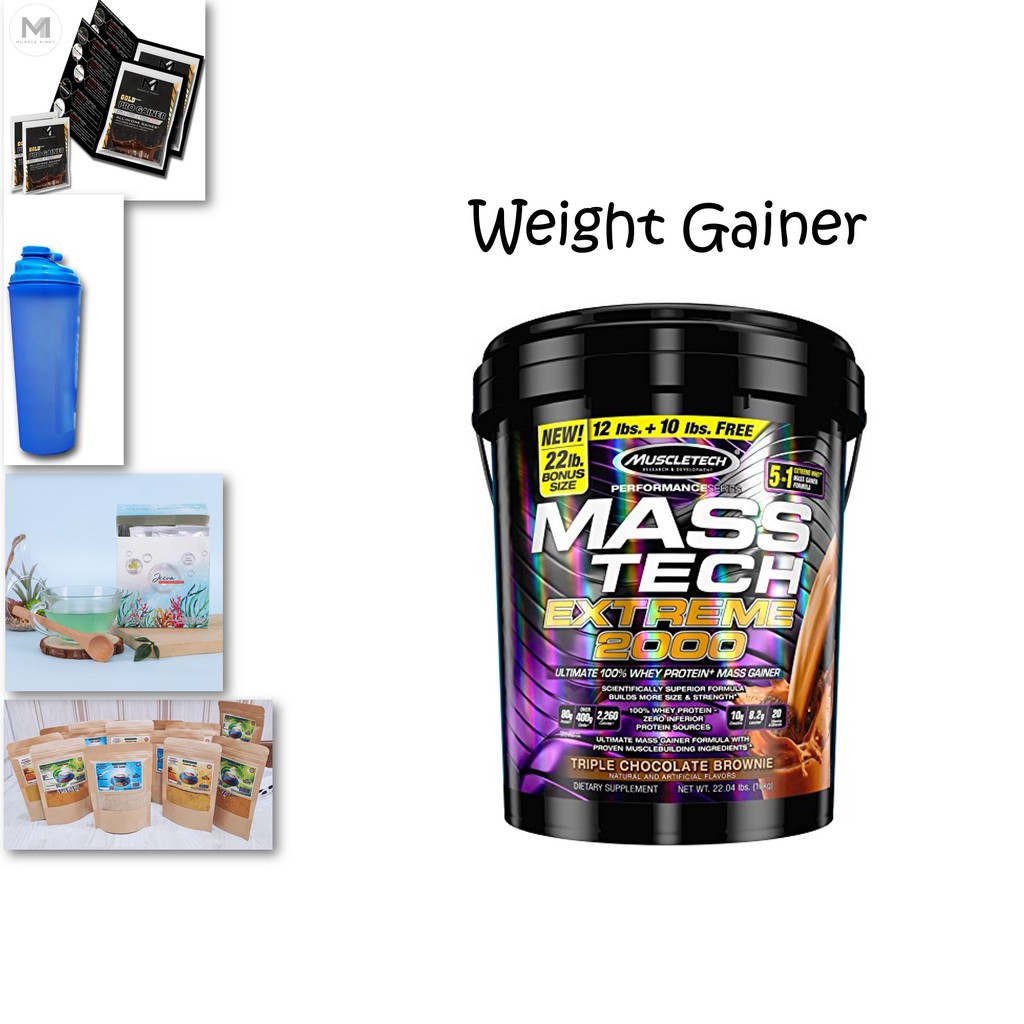 MuscleTech Mass Tech xtreme gainer 22 Lbs