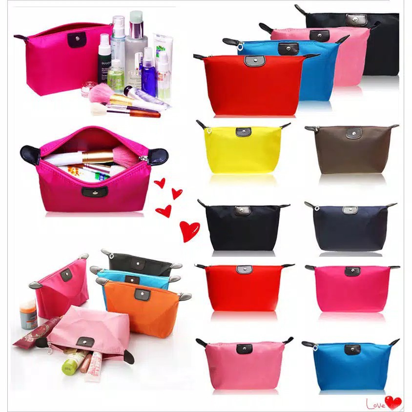 TERBARU!!! TAS KOSMETIK MURMER WARNA ACAK BAG POUCH