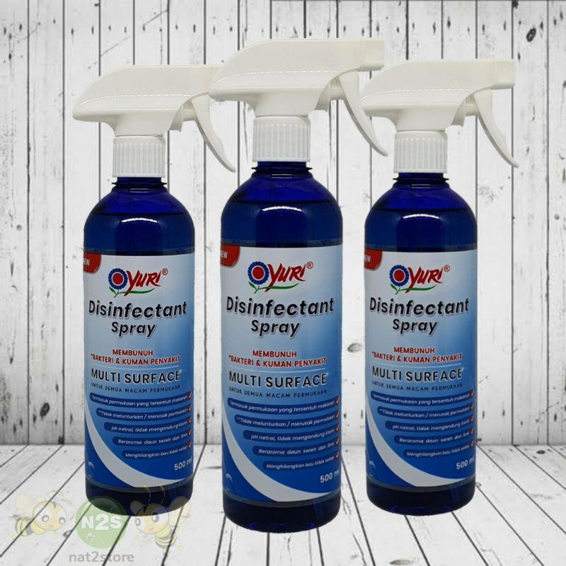 Jual Yuri Disinfectant Spray Ml Shopee Indonesia