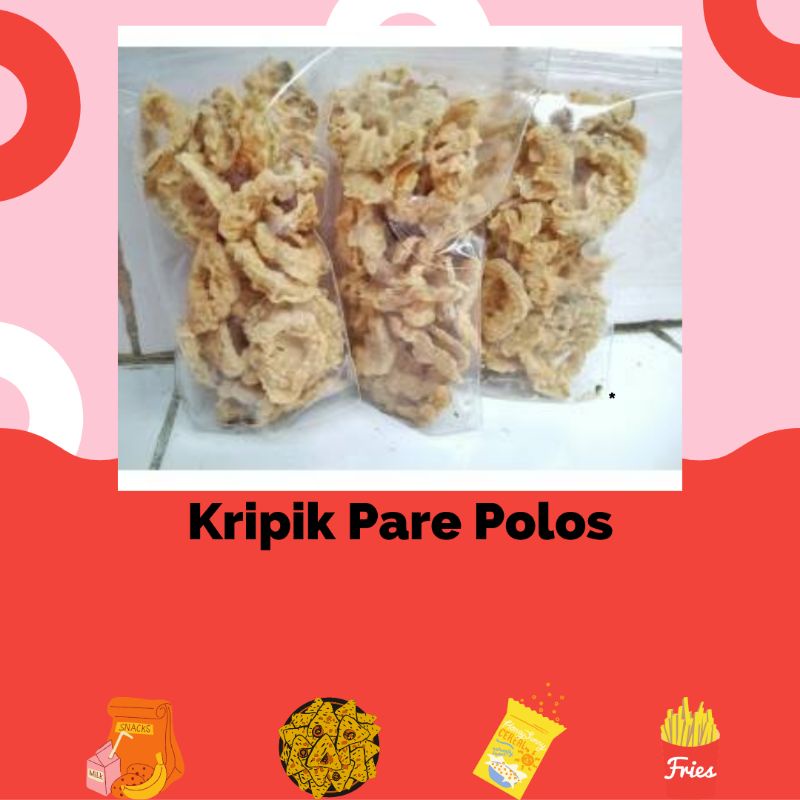

Keripik Pare Tidak Pahit - Keripik Renyah Gurih - Snack Jajan Kiloan
