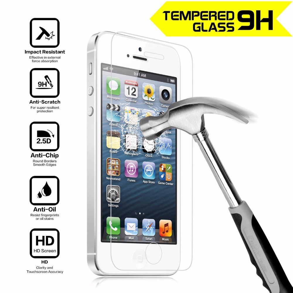 Pelindung Layar Tempered Glass Hd Bening Normal Untuk Oppo F1 F1S Plus F11 Pro F5 F7 Youth F9 Find 7 X