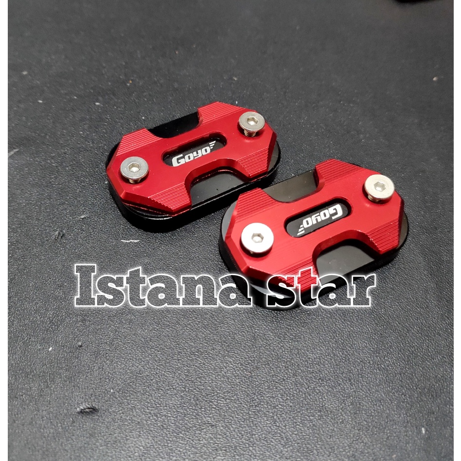 TUTUP MINYAK REM YAMAHA NMAX NEW DAN NMAX OLD COVER TUTUP MASTER REM YAMAHA NMAX SET KIRI KANAN 2PC/MERAH