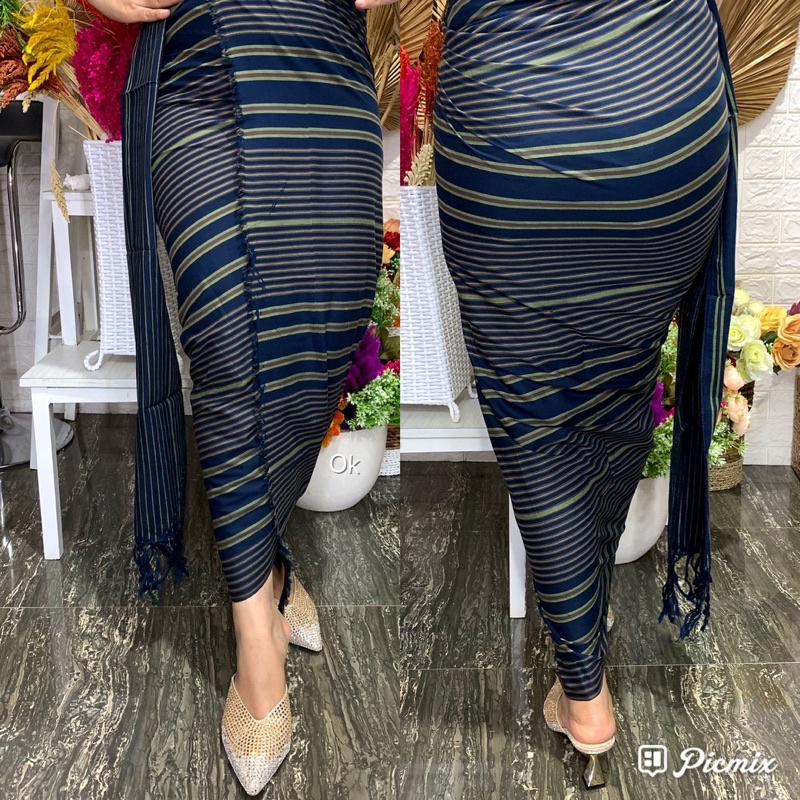 Kamen katun lembaran set selendang