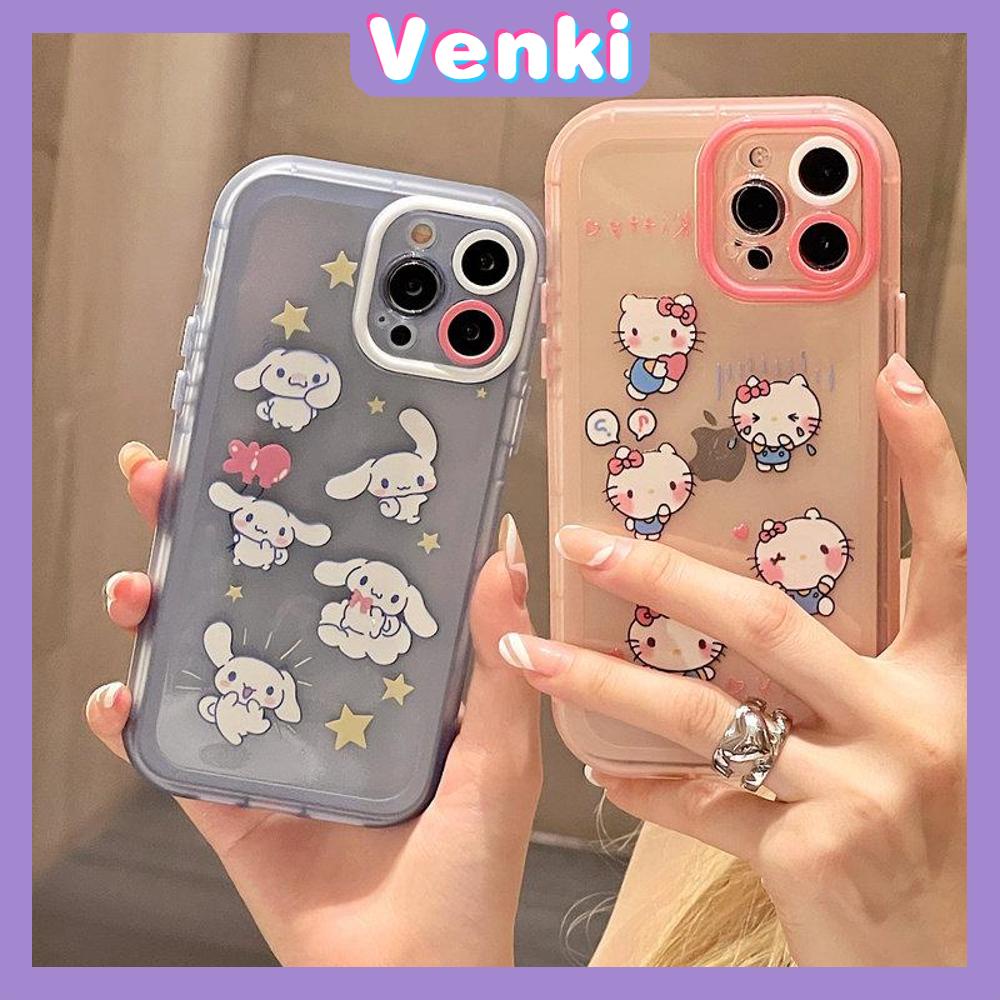 iPhone Case Silicone Soft Case Clear Case Fluorescent Color Airbag Shockproof Protection Camera Cartoon Cute Compatible For iPhone 11 Pro Max 13 Pro Max 12 Pro Max 7Plus xr XS Max