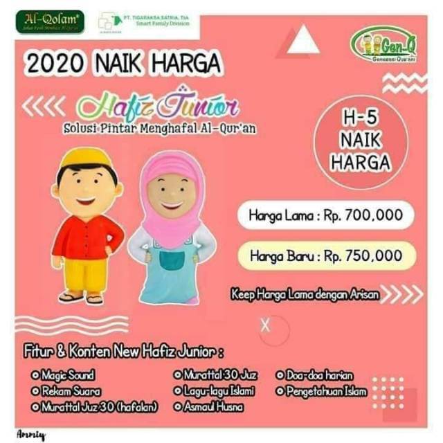 HAFIZ DOLL JUNIOR (PROMO LAUNCHING)