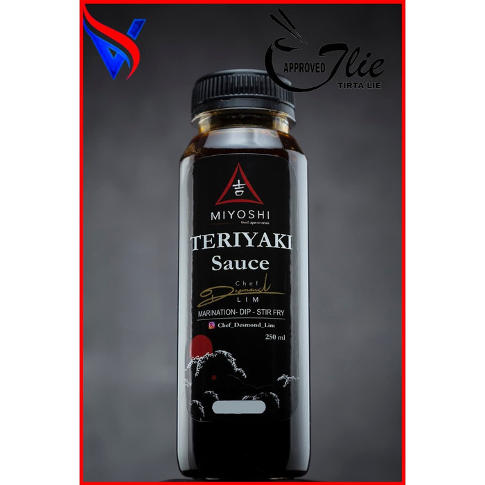 

Ready- Sauce Teriyaki Miyoshi By Chef Lim Saus Saos Restoran Jepang 250Ml