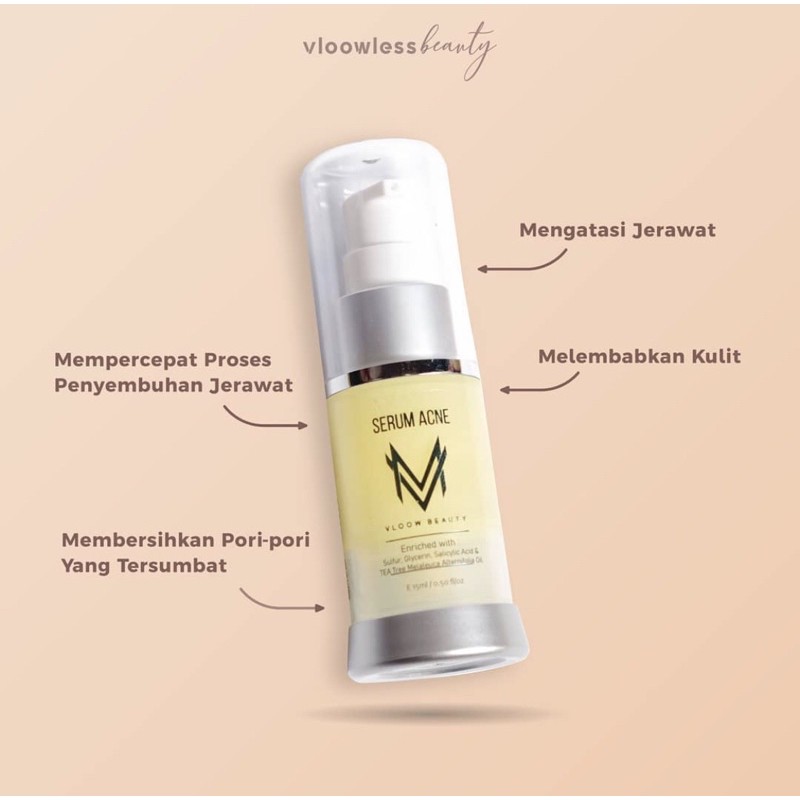 vloowless acne serum