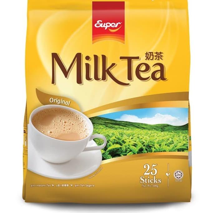 

[ COD ] Teh Tarik Instant Super Milk Tea 500Gr 25s SALE Kode 405