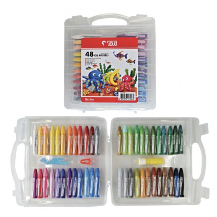 

OIL PASTEL TITI KRAYON MINYAK SET 48 WARNA CRAYON ANAK TIDAK BERACUN TI-P-48S GROSIR LUSIN ECER