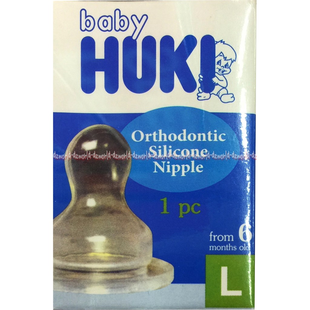 Dot Orthodontic Silicone Nipple HUKI Dot Botol Susu