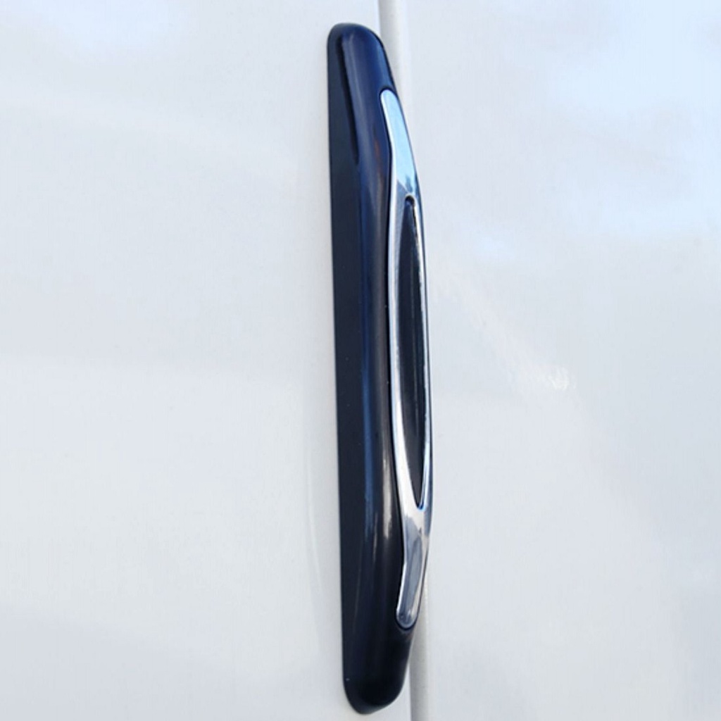4pcs Stiker Strip Karet Pelindung Pinggiran Pintu Mobil Anti Gores
