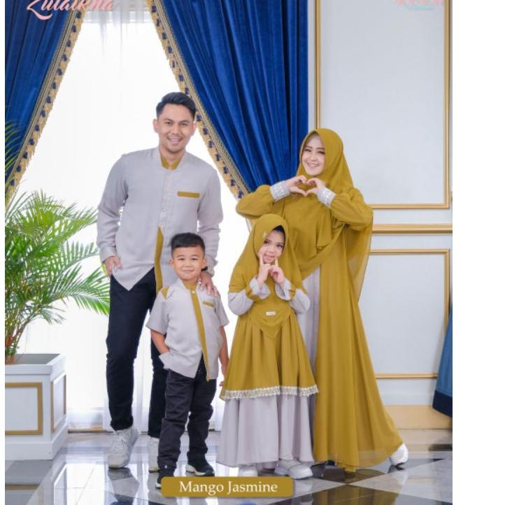 Promo Ready Stok Siap Kirim Sarimbit Yusuf Zulaikha by Aden Hijab &gt;