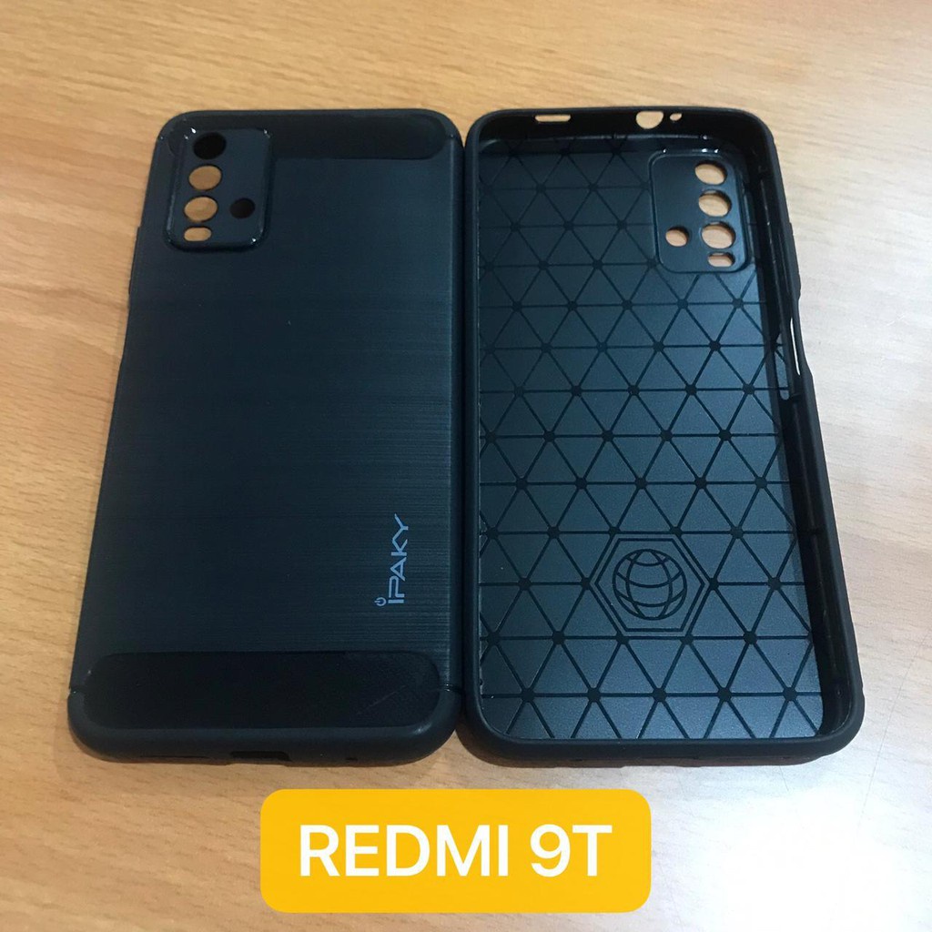 CASE SLIM FIT CARBON IPAKY XIAOMI REDMI 9T SOFTCASE - FA