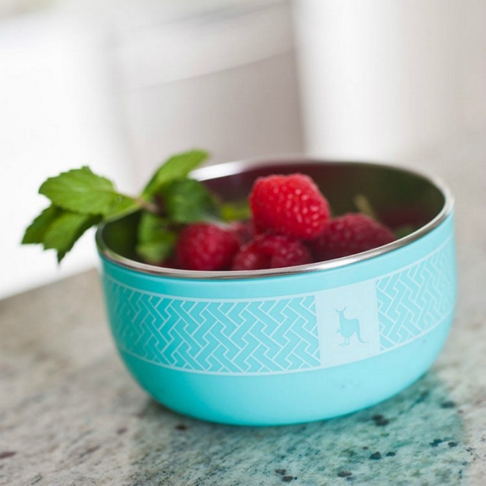 Iced Mint - Kangovou Snack Cereal Bowl Mangkok Makan Stainless