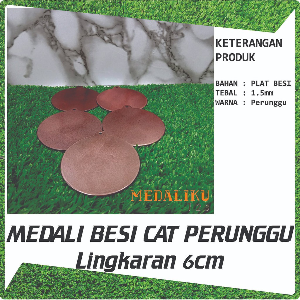 

MEDALI KOSONGAN POLOS MEDALI CAT PERUNGGU LINGKARAN 6CM Bahan Medali Kejuaraan Lomba