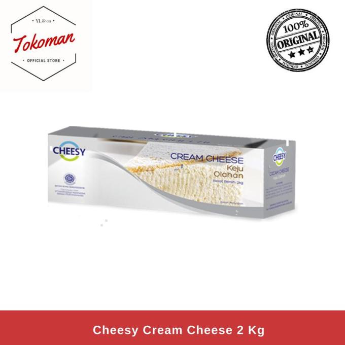 

Cheesy Cream Cheese 2kg / 2 kg Keju