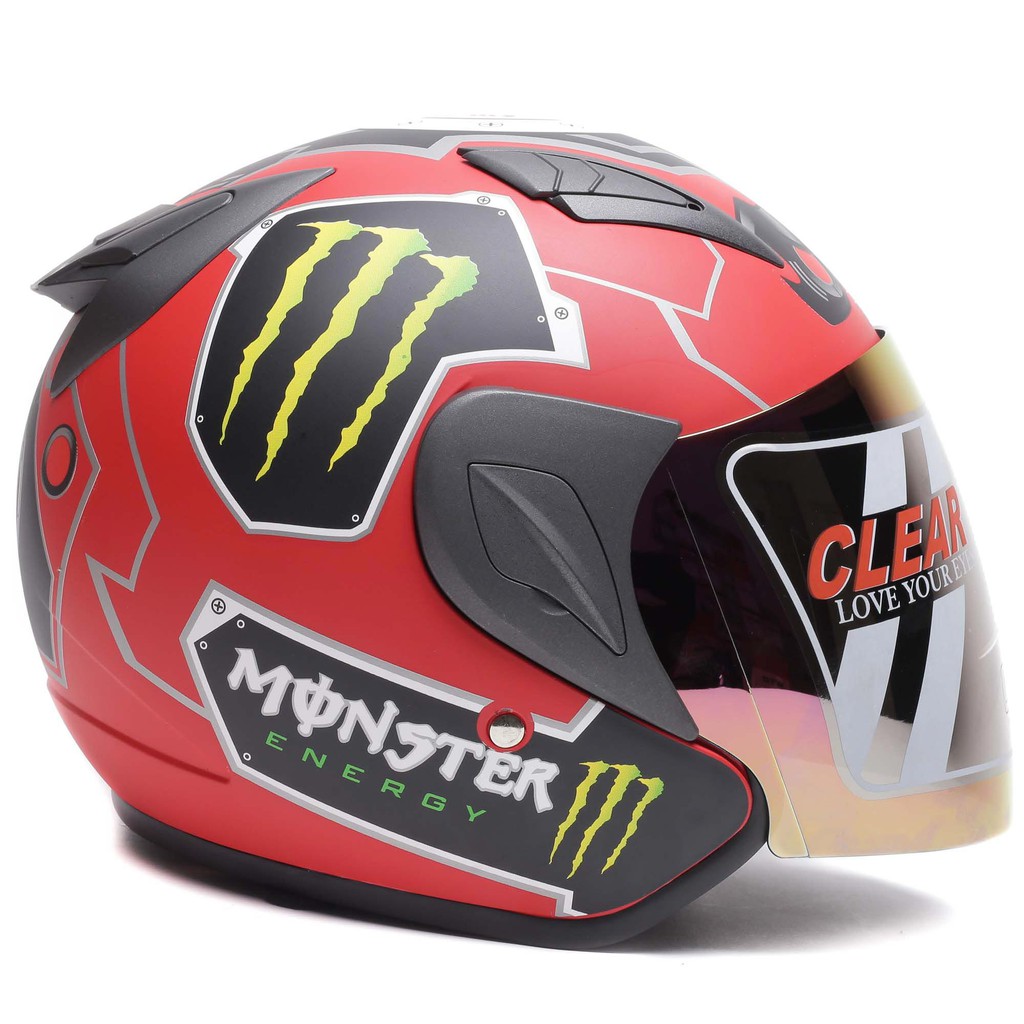 [Helm Dewasa] MSR Helmet Javelin - Monster - Merah Doff