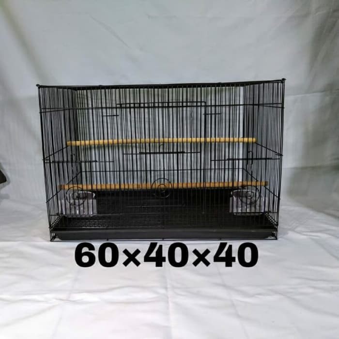 Kandang Besi Lipat Size L (60x42x44) U/ Kelinci / Kucing / Burung / Sugar Glider / Puppies / Musang-3