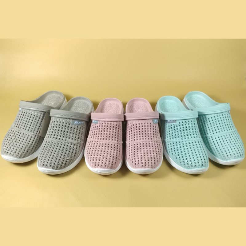 Sepatu Sandal Wanita Original ATT MSW 562 Sepatu Selop Wanita Murah Sepatu Karet Wanita Kualitas Import