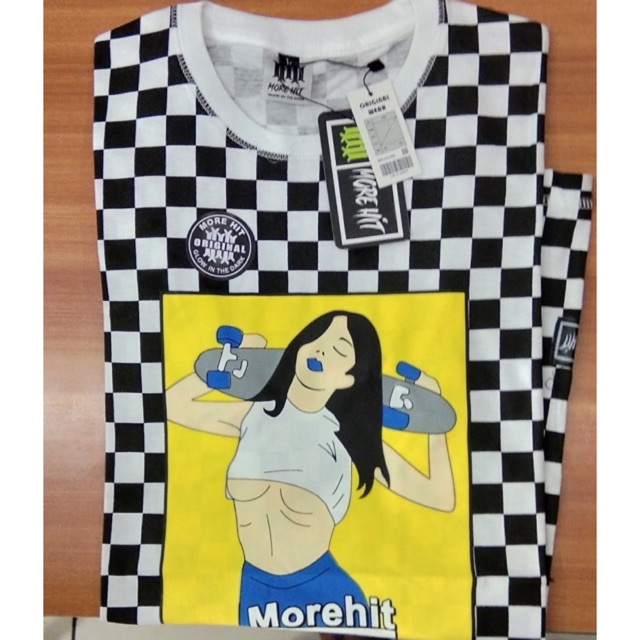  KAOS  CATUR  KAOS  DISTRO  MOTIF CATUR  TSHIRT CHEKER BOARD 