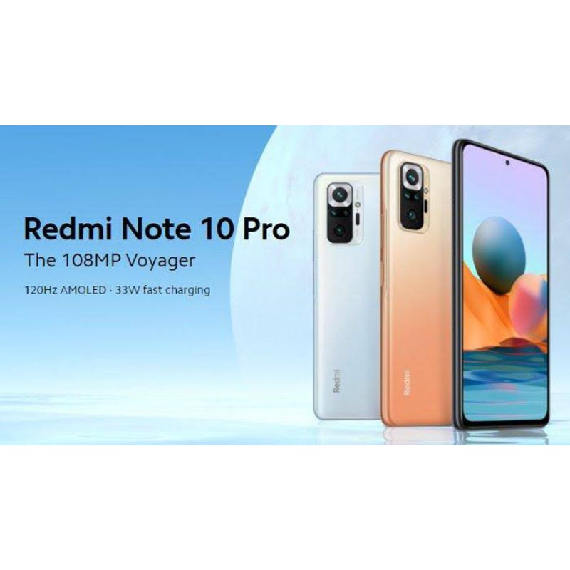 redmi note 10 pro 6/64 garansi resmi